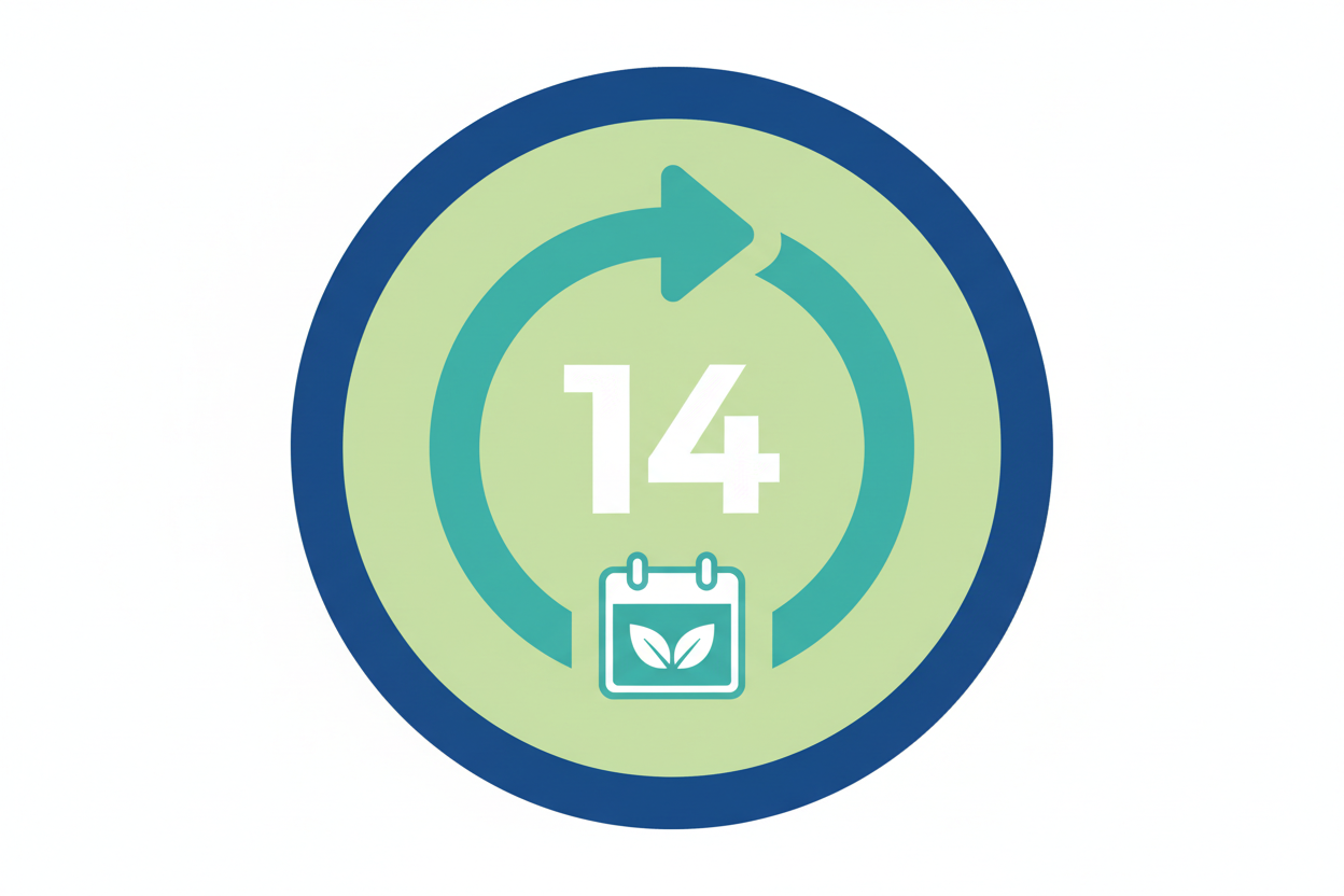 14-Day Returns icon